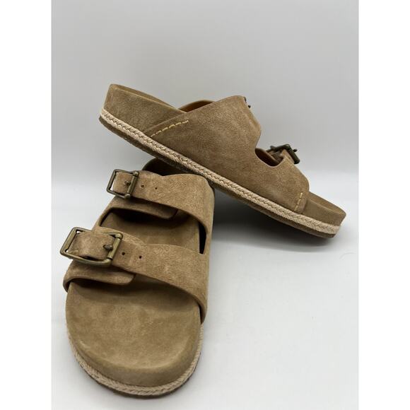 Polo Ralph Lauren Turbach Sandals Beige Suede Men Size 10D New main image 15